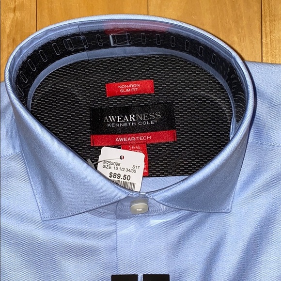 NWT Light blue dress shirt - Picture 2 of 3